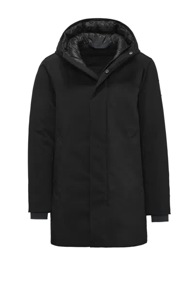 Bomboogie Prague Hooded Jacket In Black