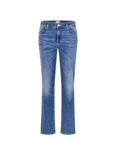 Guess Blue Cotton Jeans & Pant In Blue