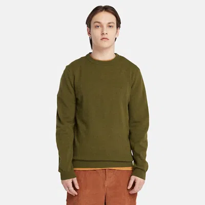 Timberland Shirts Man  Tb0a2bfh - Merino Crew 302 In Green