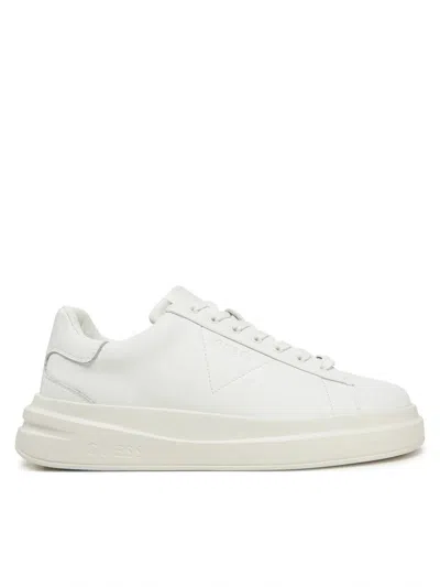 Guess Men's Sneakers  ♪ Lea12 White In White