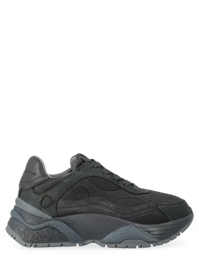 Philippe Model Low Top Sneakers Mesh Panels In Gray