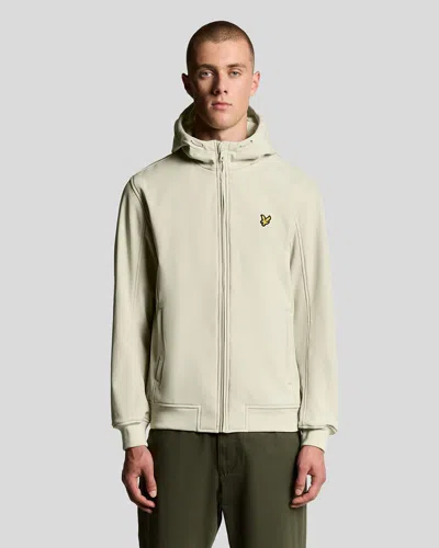 Lyle-and-scott-1874 Jackets And Jackets Man Lyle And Scott 1874 Jk2110v Fleece Softshell X865 Grey Taupe In Gray