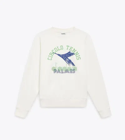 Diadora Legacy Graphic Sweatshirt In White