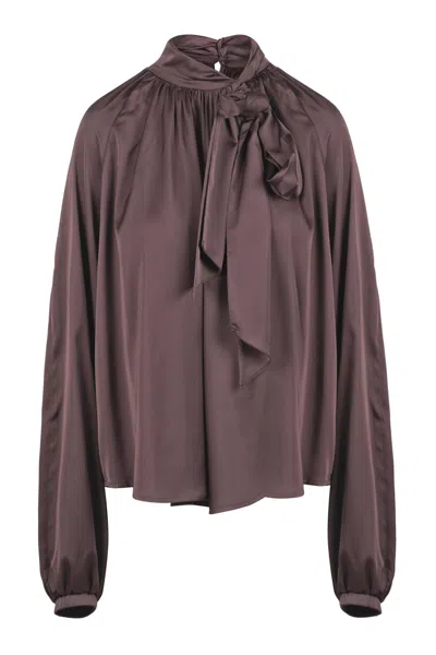 So Allure - Shirt - 460547 - Chocolate In Brown