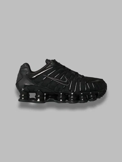 Nike Tl Shox Rubber Outsole Sneakers In Black