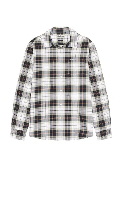 Barbour Wetheram Tailored Tartan Shirt In Animal Print