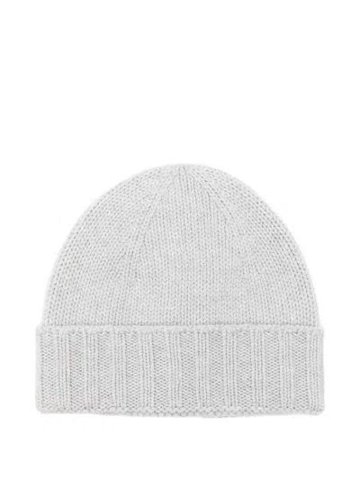 Giuuno Ribbed-brim Beanie In Gray
