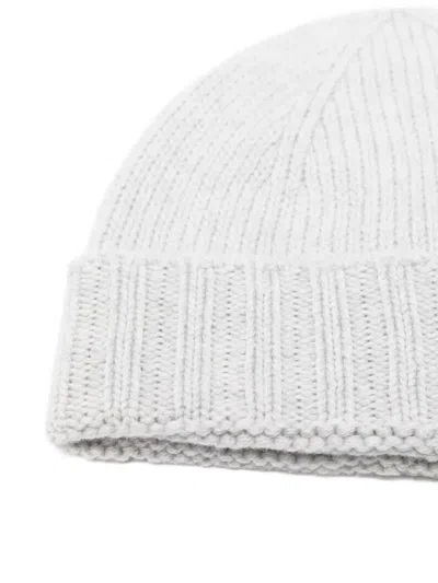Giuuno Ribbed-brim Beanie In Gray