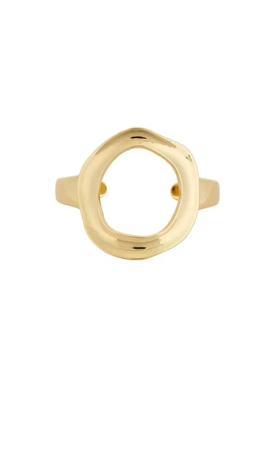 Ettika Open Circle Cuff Bracelet In Gold