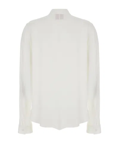 Merci Long Sleeve Shirt In White