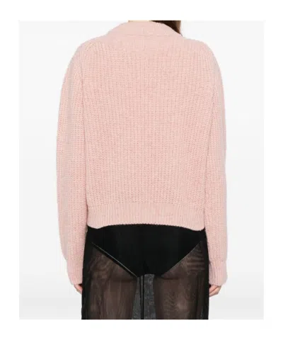 Cecilie Bahnsen Bega Pullover Fisherman Knit Soft Pink