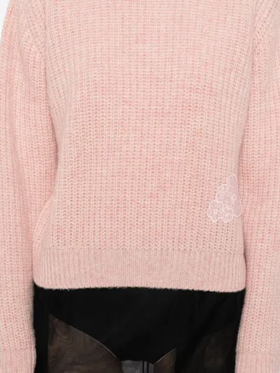 Cecilie Bahnsen Bega Pullover Fisherman Knit Soft Pink