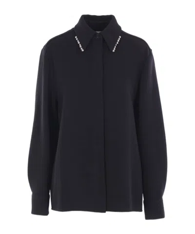 Jil Sander Long Sleeve Shirt In Black