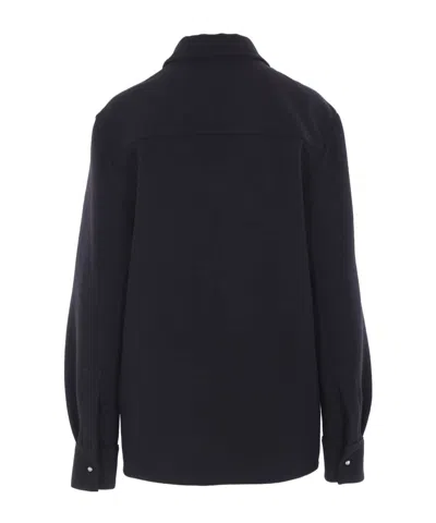Jil Sander Long Sleeve Shirt In Black