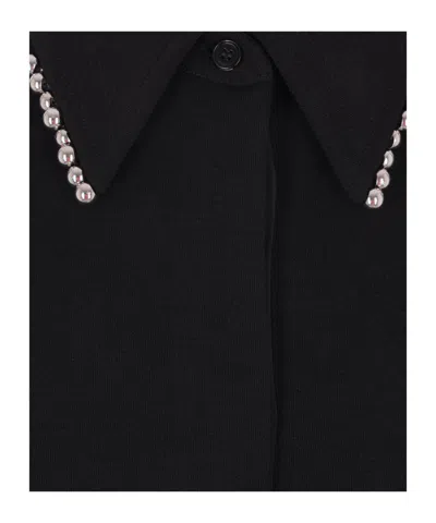 Jil Sander Long Sleeve Shirt In Black