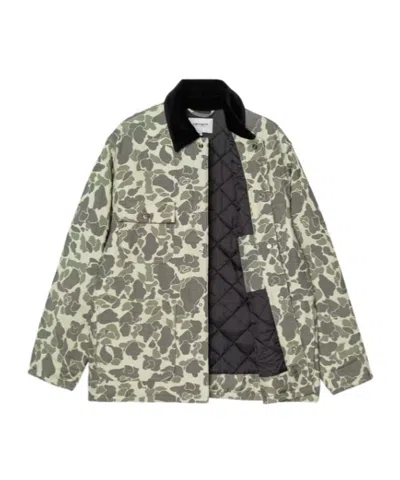 Carhartt Tapestry Chore Camo Duck Jacquard Jacket In Multi