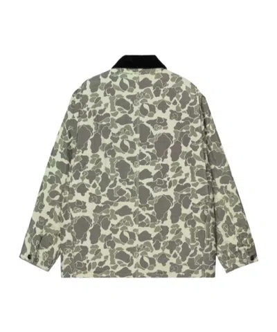 Carhartt Tapestry Chore Camo Duck Jacquard Jacket In Multi