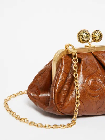 Weekend Max Mara Pasticcino Bag Small In Pelle Liscia In Brown