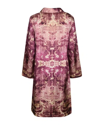 Pierre-louis Mascia Patterned Coat In Multi
