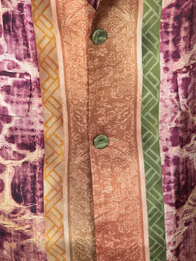 Pierre-louis Mascia Patterned Coat In Multi