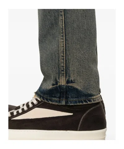 Represent Straight Leg Trousers With Belt Loops And Pockets In Brown