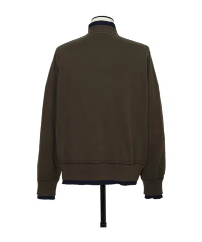 Sacai Buttoned Pocket Cardigan In Blue