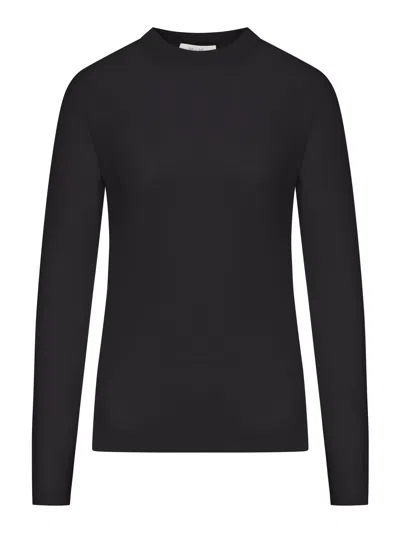 Max Mara Marica Sweater In Lightweight Cashmere Yarn In Black