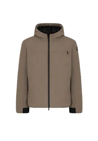 Suns Men's Jacket  Aurelio Velour Fossil In Brown