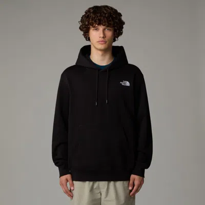 The North Face Search & Rescue Cotton Hoodie In Black
