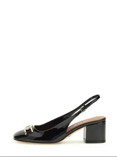 Guess Decollett And Egrave; And Shoes With Woman Heel  Fltcl2 Paf05 Calide2 Black In Black