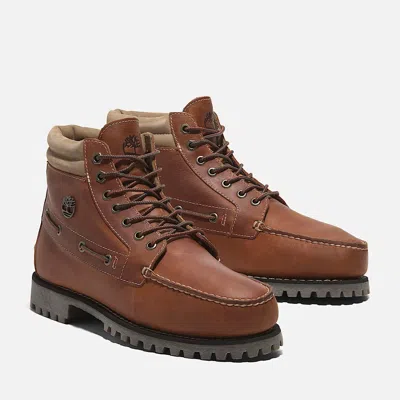 Timberland Tronchetto And Booty Man  Tb0a2n4cejd1 - Auth Mid Lace Dark Brown In Brown