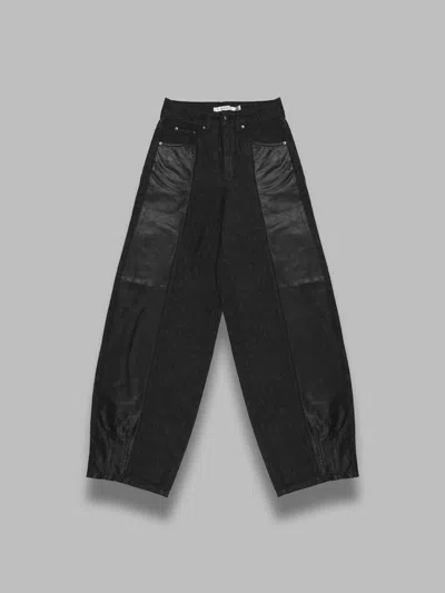 Gestuz Gz Junia Hw Barrel Jeans In Black