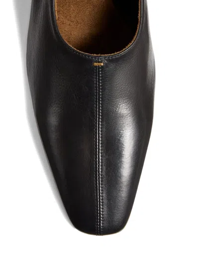 Khaite 50mm Cecilia Square-pointed Toe Pumps In Black