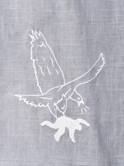 Saintwoods Eagle-motif Track Shorts In Blue