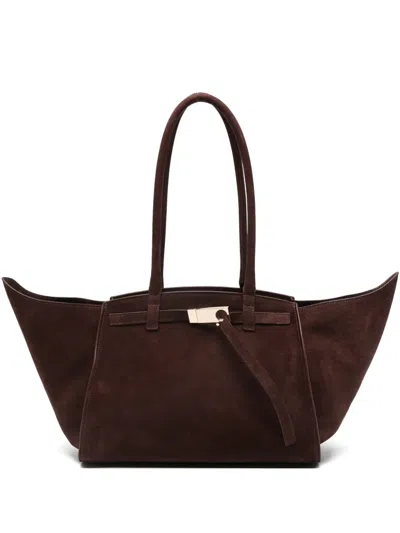 Benedetta Bruzziches Mame Weekend Shoulder Bag In Brown