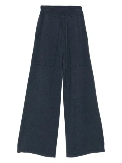 Lisa Yang Drawstring Trousers In Blue