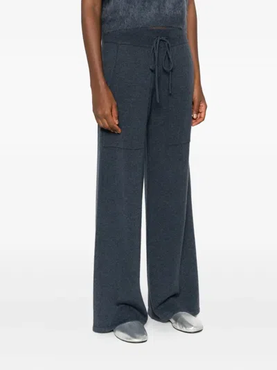 Lisa Yang Drawstring Trousers In Blue