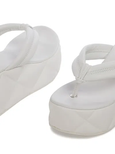 绗缝水台式凉鞋