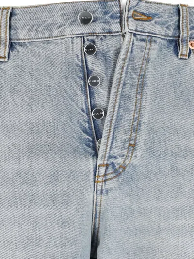 拼贴设计牛仔裤