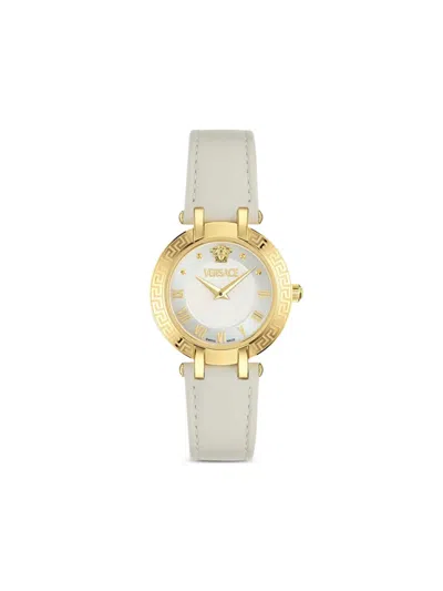 Versace Greca-bezel 34mm In Gold