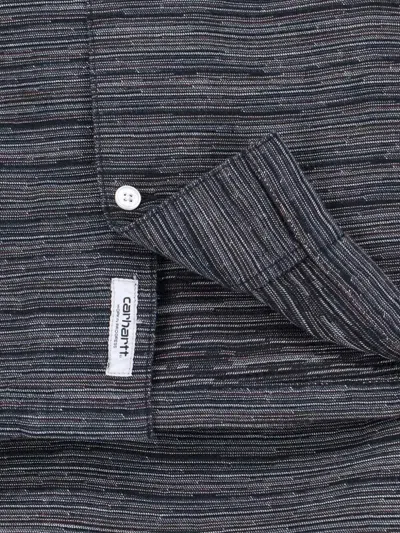 Carhartt Short Sleeve Shirt Chest Pocket In Gray