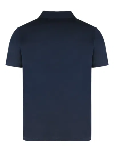 Paul & Shark Short Sleeve Polo Featuring Side Slits In Yellow
