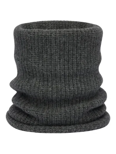 Ports 1961 Ribbed Knit Neck Warmer In Gray