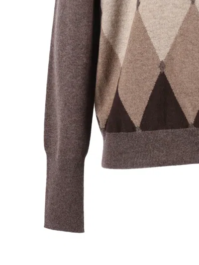 Ballantyne Sweater In Brown