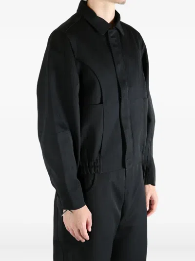 Ader Error Panelled Jacket In Black
