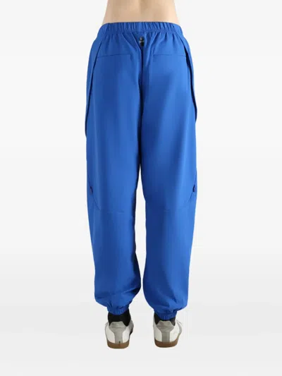 Ader Error Panelled Trousers In Blue