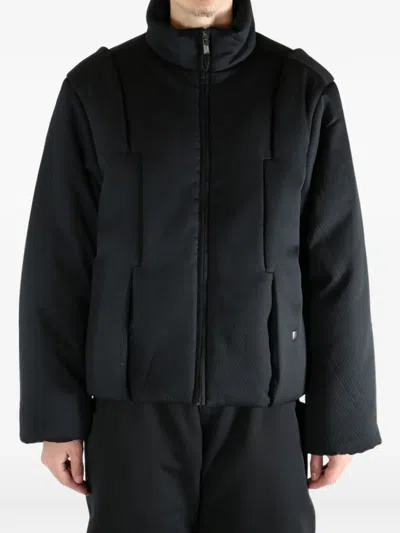 Ader Error Panelled Bo01fwdw0101bk Jacket In Black