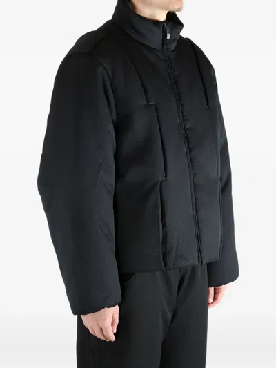 Ader Error Panelled Bo01fwdw0101bk Jacket In Black
