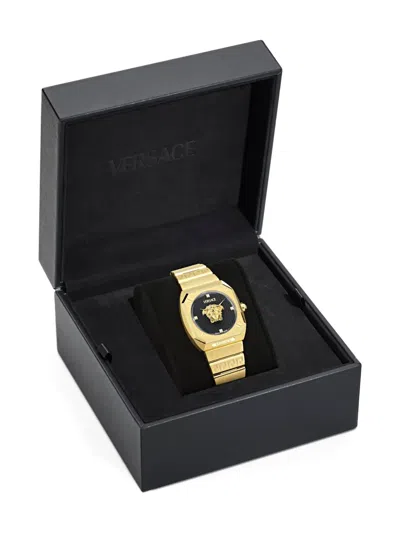 Versace Antares Lady 35mm In Gold