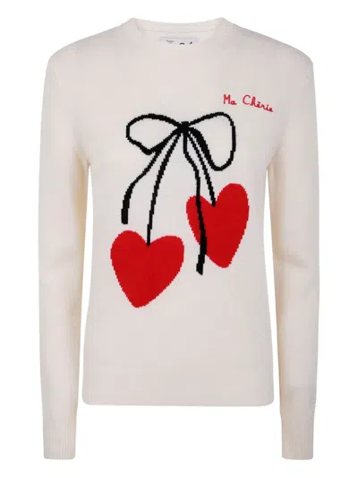 Mc2 Saint Barth New Crewneck Sweater In Gray